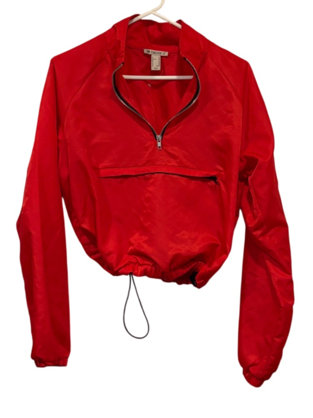 Forever 21 Cropped Windbreaker Jacket